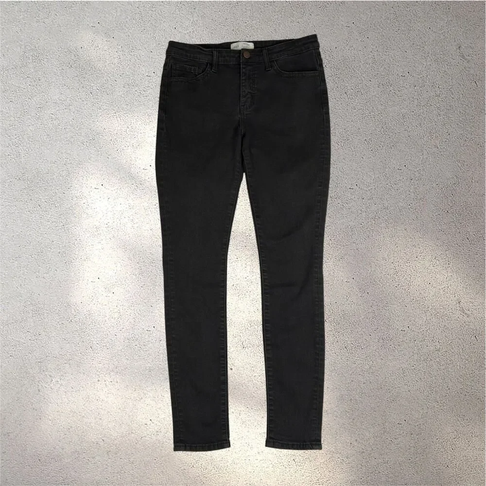 BKE Payton Universal Fit Mid Rise Skinny Jeans Women's 28x31.5 Chic Modern EUC - Picture 1 of 9